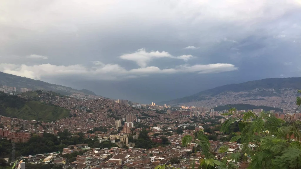 Point de vue Medellin colombie