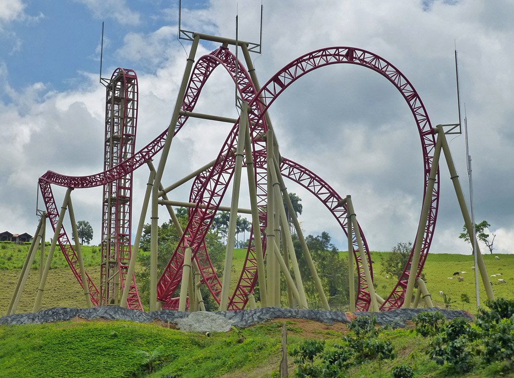 Krater attraction 