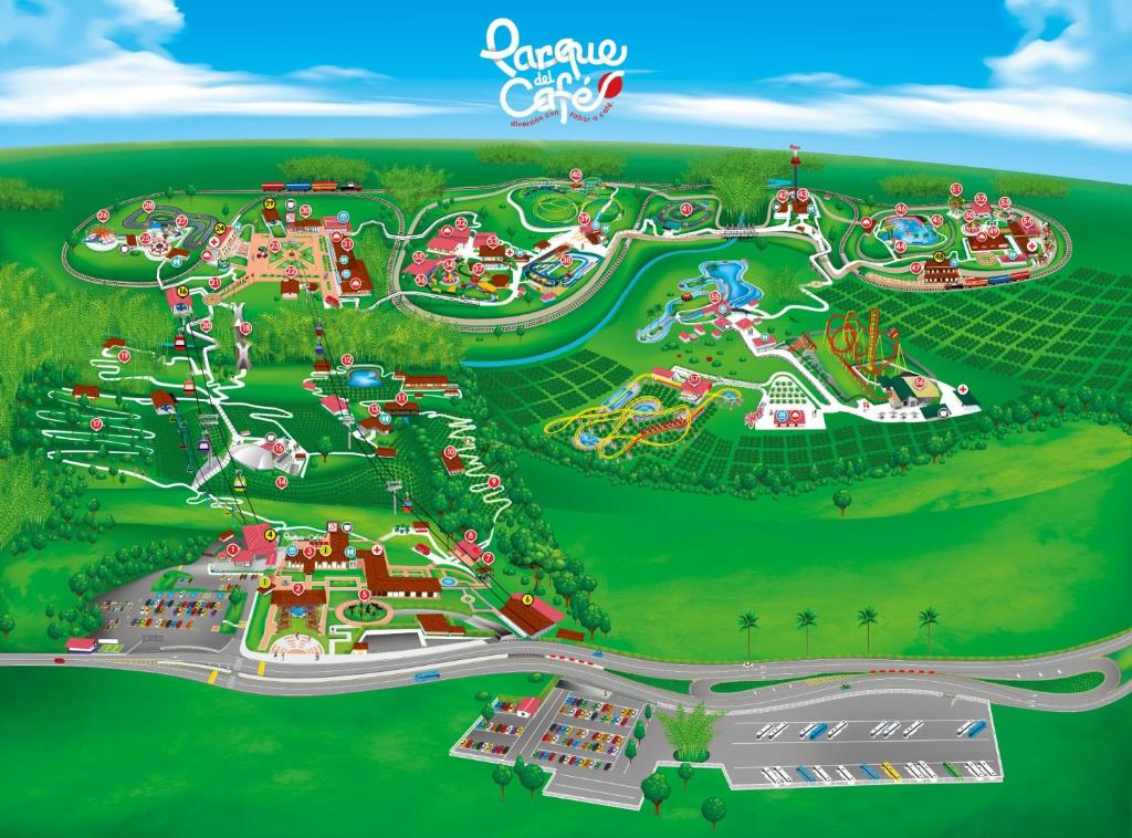 carte parc du café