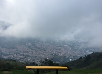 Vue depuis Mirador, Bello Colombie