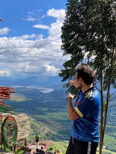 Vue Mano del Gigante Huila Colombie 