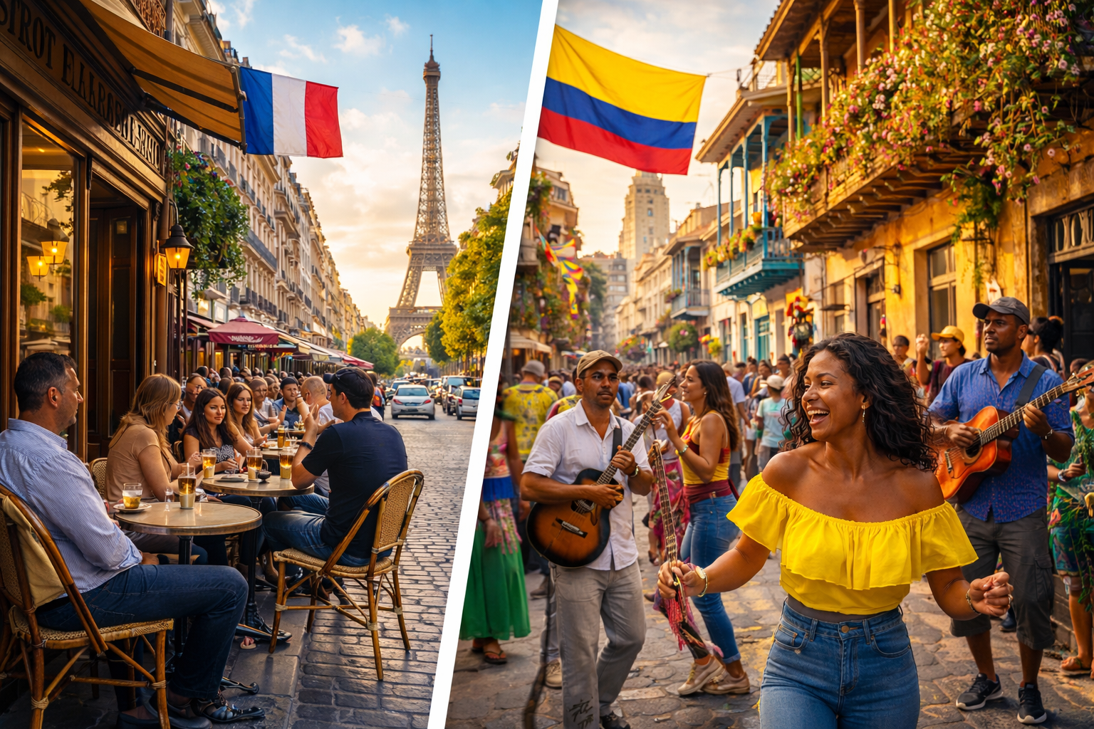 France et Colombie : les différences les plus surprenantes