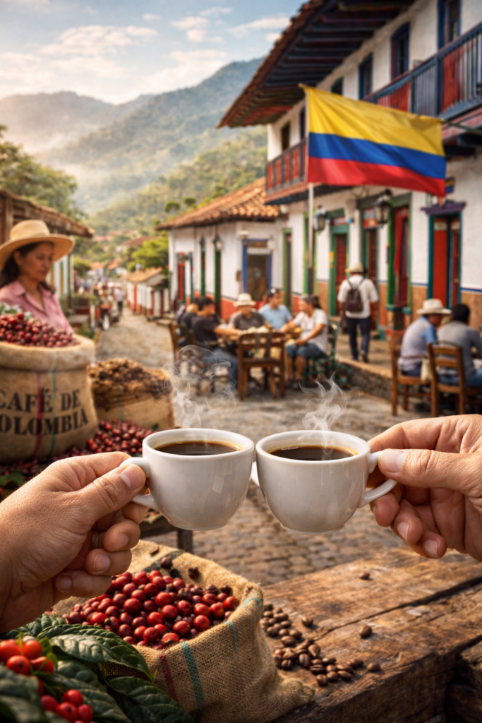Le café dans le quotidien des Colombiens, symbole de l’identité et de la vie locale