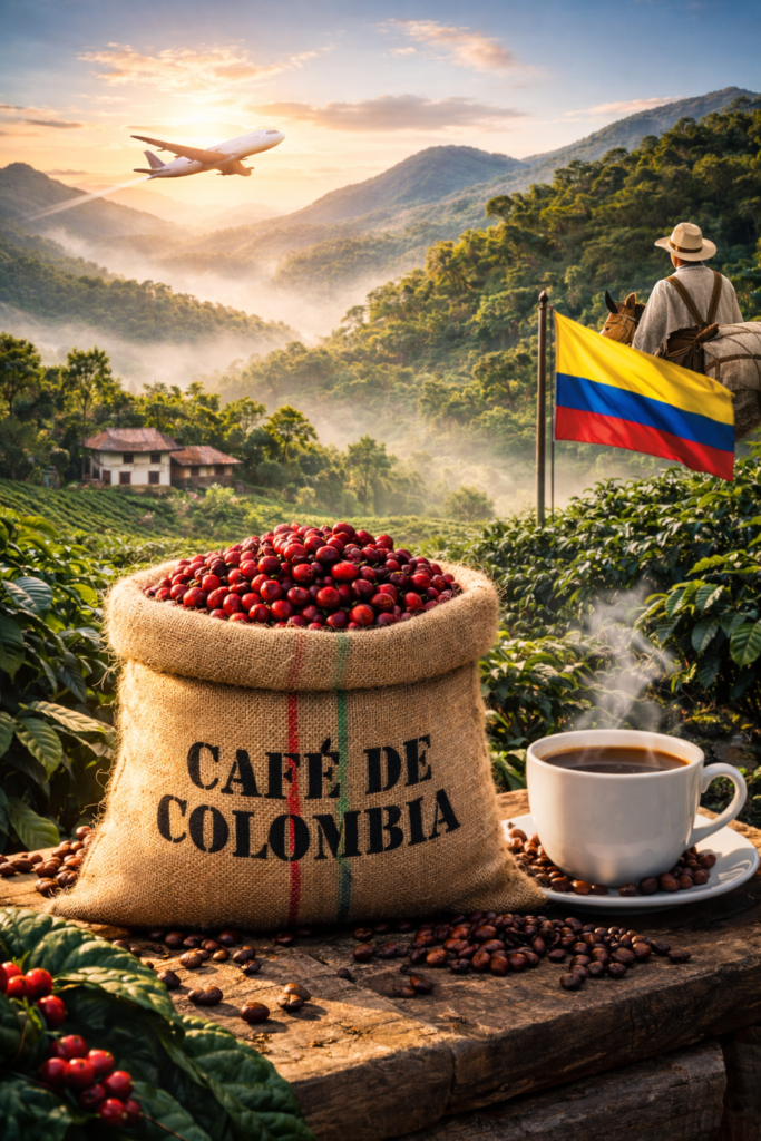 Le café colombien et Juan Valdez, ambassadeur du pays à l’international