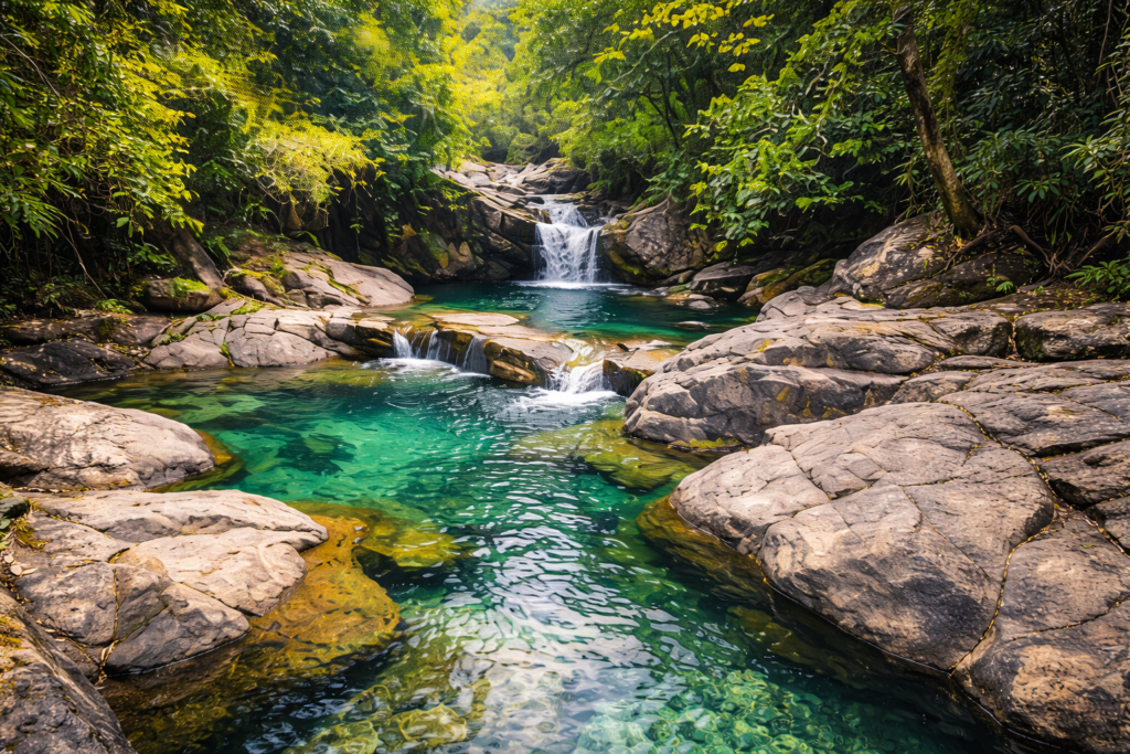 Hoyos de los Pájaros près de San Gil, piscines naturelles au cœur de la nature colombienne