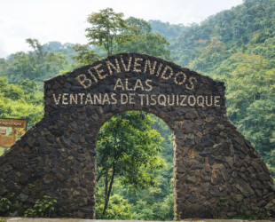 Entrée des Ventanas de Tisquizoque à Florián dans le département de Santander en Colombie