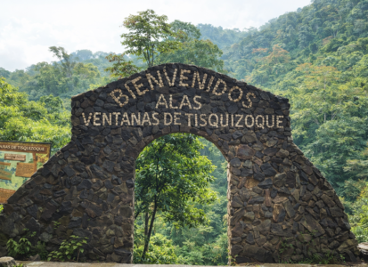 Entrée des Ventanas de Tisquizoque à Florián dans le département de Santander en Colombie
